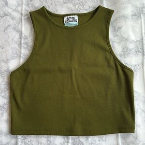 Future Collective green tank top